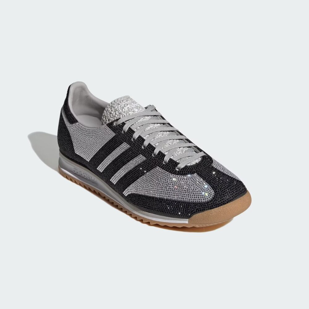 Adidas SL 72 OG Rhinestone Grey Black (KJ6151) Men's Size 10 US Authentic NEW - Picture 13 of 16